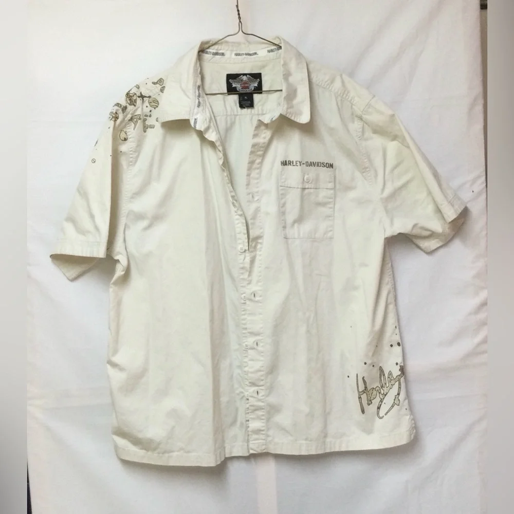 Harley-Davidson Button- Up - Picture 1 of 8